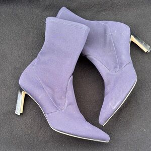 Stuart Weitzman Elegant Navy Women's Heeled Boots